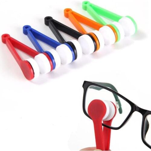 Mini Microfiber Ultra-Soft Glasses Rub Glasses Cleaning Brush Soft Sun Glasses Cleaner Eyeglass Cleaner Cleaning Tools SN3746