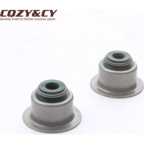 Valve stem oil seal for Aprilia Scarabeo 4V 50cc 4-stroke 100669200 843307