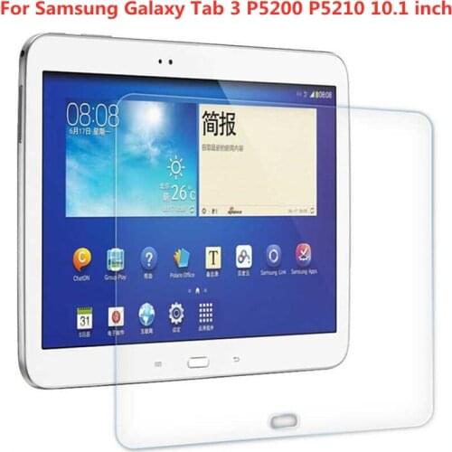 9H Tempered Glass For Samsung Galaxy Tab 3 10.1 inch SM-P5200 GT-P5200 P5210 10.1'' Tablet Screen Protective Film Cover Glass