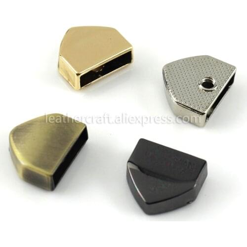 10pcs Metal Zipper Stopper Zipper Tail Clip Stop Tail Plug Head with Screw DIY bag Leather Hardware Leather Craft 13mm(1/2")