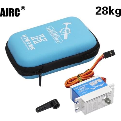 HT6283D 28kg all-metal high pressure brushless fast servo machine anti-seize gear design IPX8 waterproof TRAXXAS AIXAL Servo