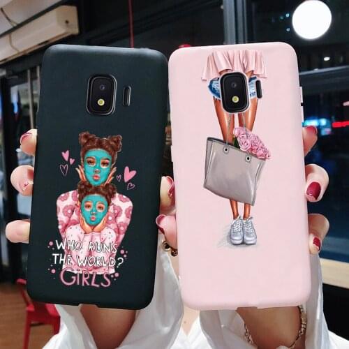 For Samsung Galaxy J2 Core Phone Case Soft Silicone Pretty Girls Painted Cover For Samsung J2 Core 2018 SM-J260F/DS J260 Case