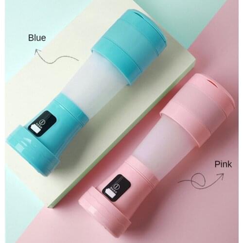 Juicers Electric Silicone Collapsible Retractable High Temperature Resistant USB Charging 450ml Portable Blender