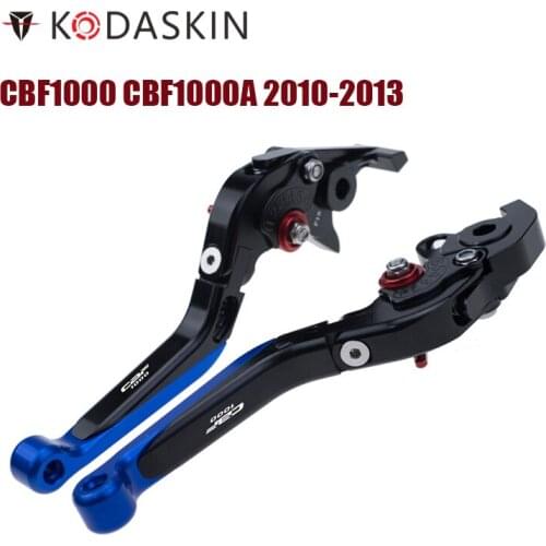 KODASKIN Folding Extendable Brake Clutch Levers for Honda CBF1000 CBF1000A 2010-2013