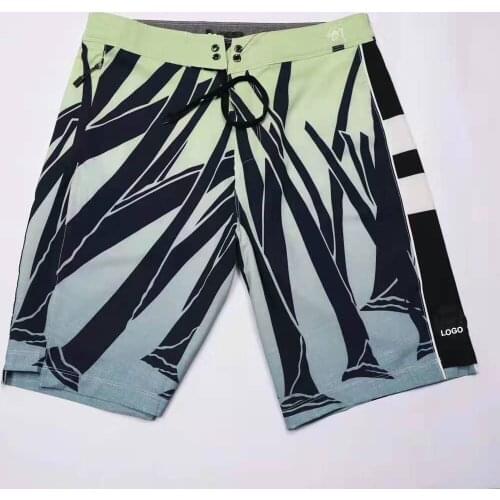 Bermuda Mens Beachshorts Phantom Waterproof Quick Dry Board Shorts Swim Surfing Shorts Elastic Spandex Fitness Trunks Swimwear