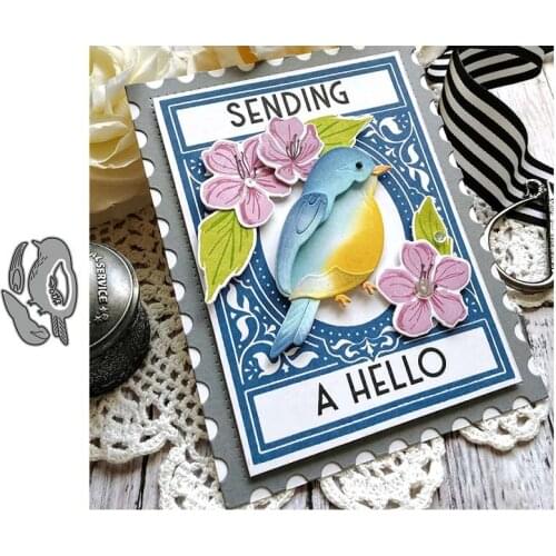 2021 New Arrival Bird DIY Metal Cutting Dies for Scrapbooking Stencil Knife Mould Blade Punch Model Craft Decoration Template