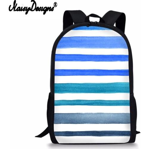 NOISYDESIGNS Teenage Boys Girls Colorful School Bag for Junior Student Kid Good Quality Backpack Large Capacity Children Satchel
