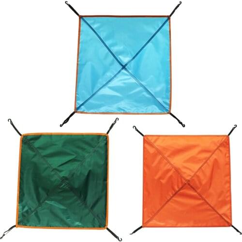 Outdoor Camping Tent Top Cover Moisture-proof Waterproof Rainproof Sun-proof Sunroof Cover Replacement Canopy Top Cover