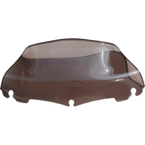 High quality Motorcycle Smoke 9" Windshield Windscreen for Harley Touring Electra Street Glide 2014-2017 16 15