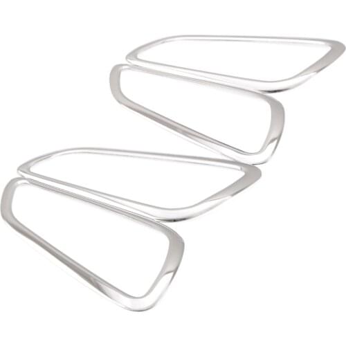 For Ford Focus 3 2012 2013 Stainless steel interior doors hand-clasping decoration ring 4pcs/set,auto accessories
