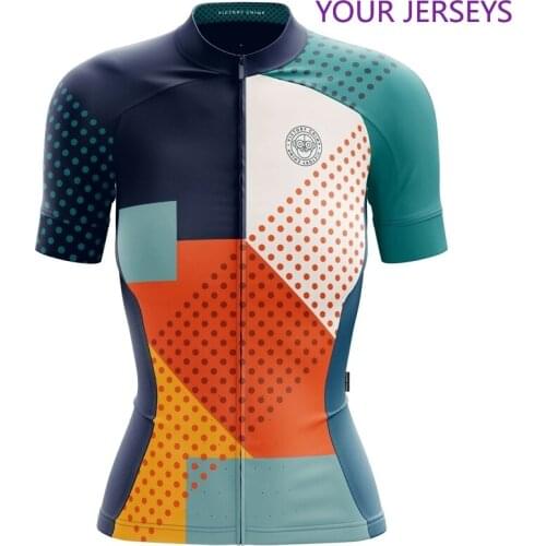 Victory C Women Cycling Jersey 2021 New Cycle Clothing Tops Short Sleeve CoolMax MTB Vetement Femme Bright Color Sport Wear FXR