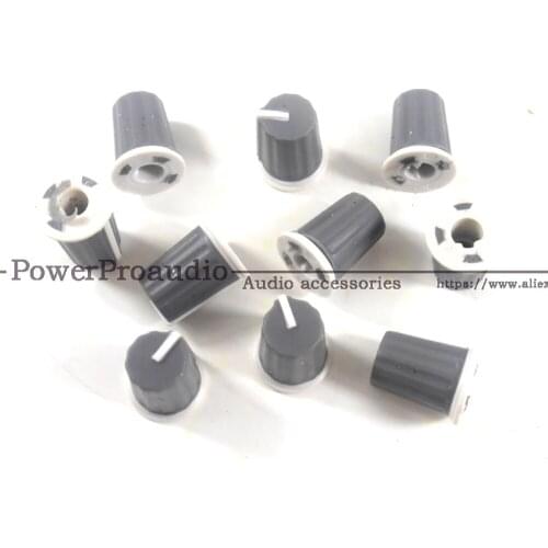 10pcs for Pioneer DJ MIXER DJM Mixer Mixing station knob cap / DIY color rubber potentiometer knob Dark Gray