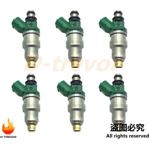 6Pcs fuel injectors nozzle OEM 23250-11110 for 1995-1998 Toyota Paseo Tercel 1.5L