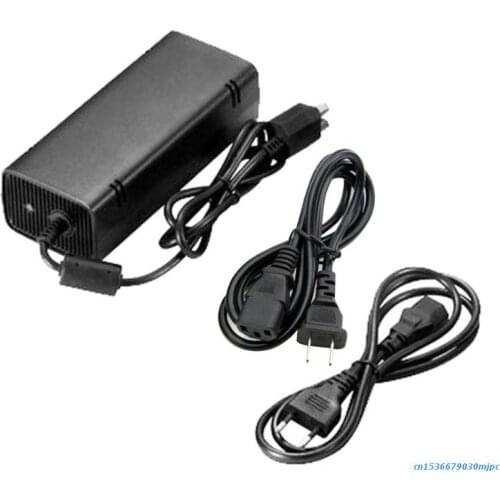 AC 100-240V Adapter Power Supply- Charger Cable for X-BOX 360 Slim Charger With 97BF