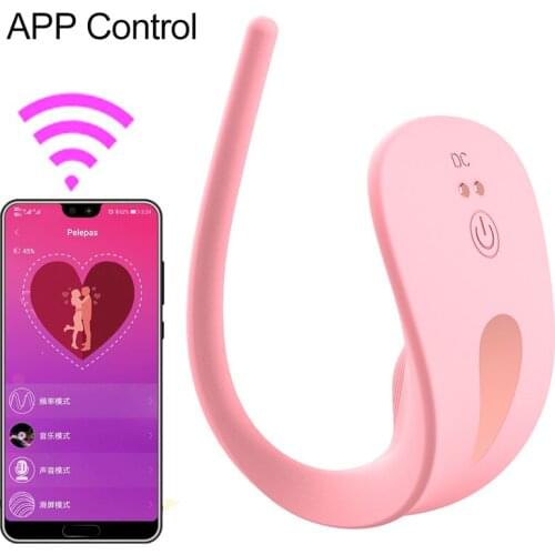 Wireless Remote Control Wearable Clitoral Stimulator Panty Vibrator APP Invisible Vibrating Egg Sex Toys For Women
