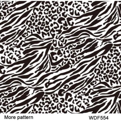 AS010 Decorative Material 50 square Width 1m animal water transfer printing film hydrographic film