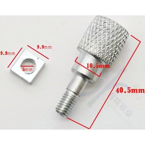 PD060 Defu Locking Screw With Square Cap Fixing Fixture Disc Defu Punch Key Cut Machine Screw Accessories