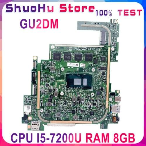KEFU GU2DM-MB Laptop motherboard for Acer Switch5 SW512-52 original mainboard 8GB-RAM I5-7200U