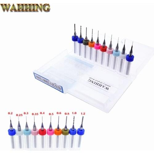 10pcs/Set 3D printer makerbot mendel reprap cleaning Kit nozzle drill 0.2/0.3/0.4/0.5/0.6/0.7/0.8/0.9/1.0MM for MK7 MK8 nozzle