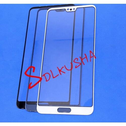 Front Outer Screen Glass Lens Replacement Touch Screen For Huawei P20 / P20 Pro