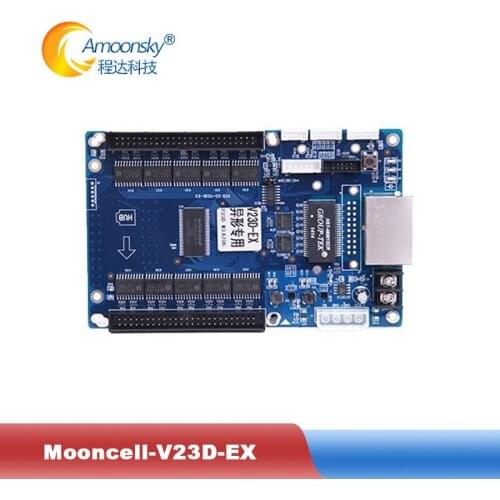LED receiving card Mooncell VCSG3-V23D-EX control card for perimeter led display led display cathode common