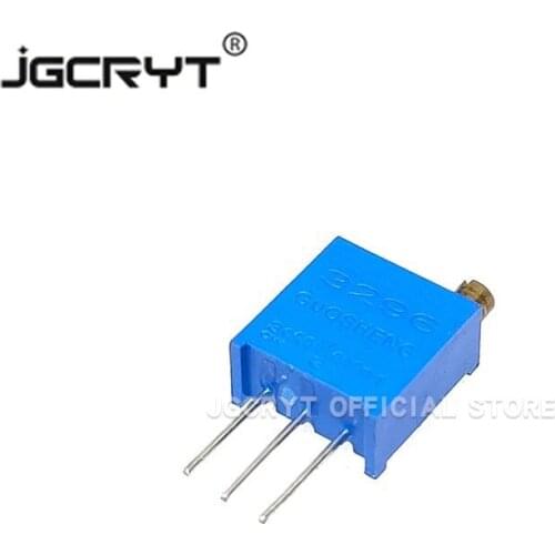 30Unids/lote 3296W-1-504 multi-turn glass glaze potentiometer 3296-500K adjustable resistor needs to be able to shoot directly