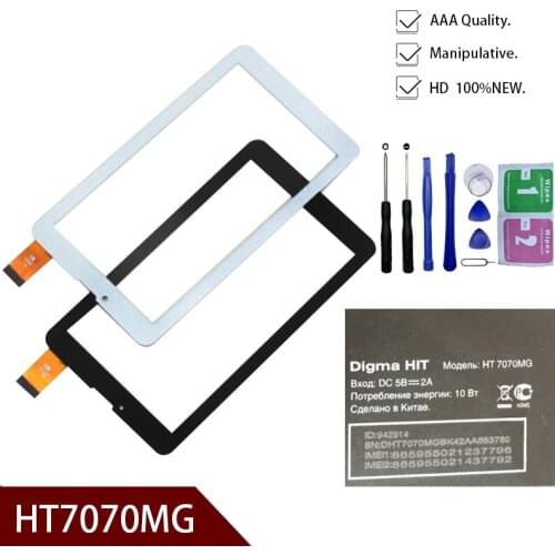 For 7" Digma Optima Prime 3 3G TS7131MG/7.07 3G (TT7007MG)/7.77 3G TT7078MG/E7.1 3G TT7071MG Tablet Touch screen Digitizer Glass