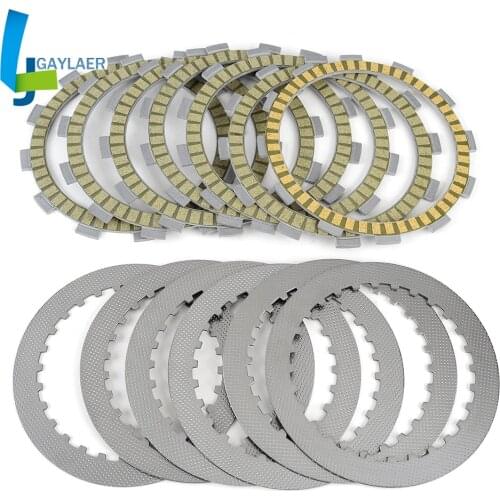 Clutch Plates Steel Friction Plate for Suzuki SV650 SV400 SX SY SK1 SK2 A Y K1 K2 SV 400 X/Y/K1/K2 SV400N SV400SN 2144137440