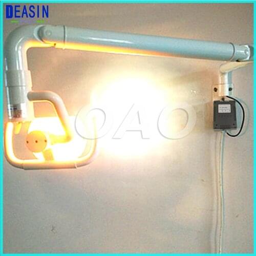 Dental Halogen lamp with arm Wall hanging Medical Surgical Oral Lamp Cold Light with Arm Hanging wall