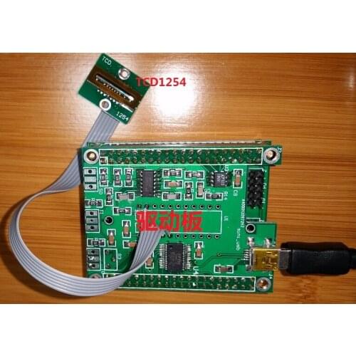 USB Linear Array CCD (TCD1254, integration time 10us-10s adjustable)