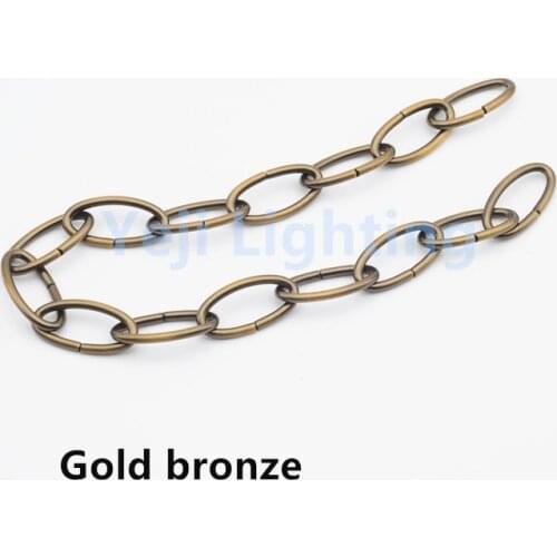 1m iron egg shape chain for Vintage Chandelier Ceiling rose Hanging Chain Pendant Lamp retro lamp holder lighting accessories