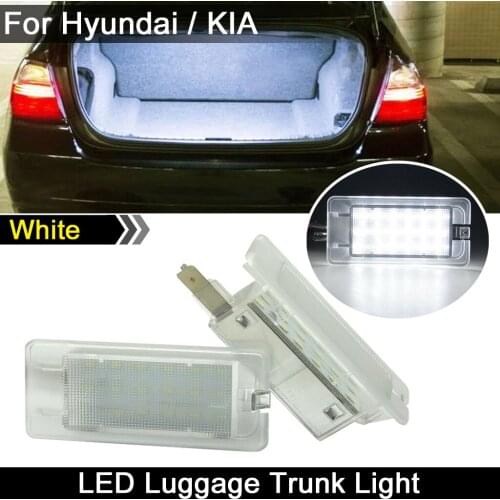For Hyundai Elantra Avante Accent Equus Genesis Sonata Veloster i30 LED Luggage Trunk Light Luggage Compartment Lamp