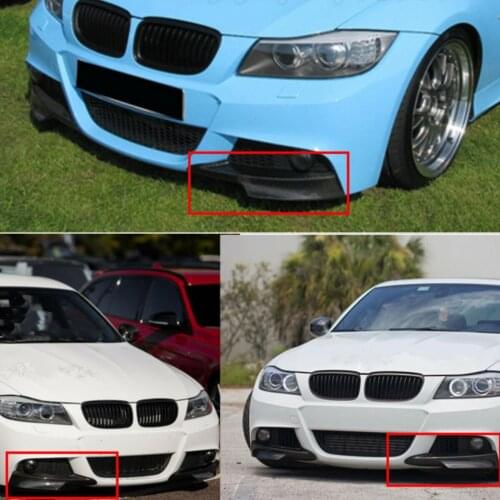 2 Car Front Bumper Splitter Lip for BMW 3-Series E90 Sedan Touring 2009-2012