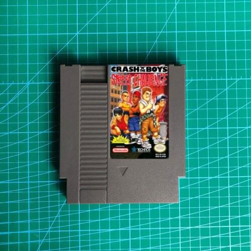 Crash 'n the Boys - Street Challenge - 72 pins 8bit game cartridge