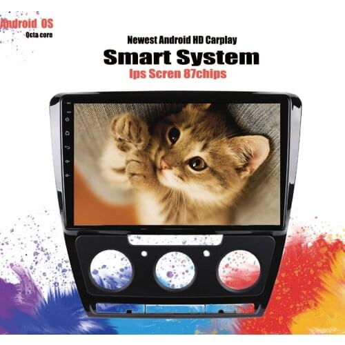 6G+128G Android 10.0 Car Radio Multimedia Video Player Navigation GPS for 2007-2014 VW SKODA Octavia 2 din car dvd player DSP