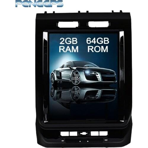 Car Multimedia DVD Player for Ford F150 2015-2017 GPS Navigation Tesla Vertical Screen Mirror Link PX6 Android 8.1 FM AM Radio