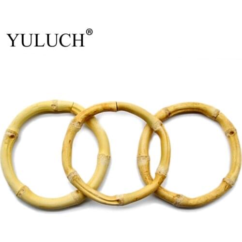 YULUCH Extra Large Circle Natural Bamboo Simple Bangles Bracelet Jewelry For Women/Ladies Present/gift Hyperbole Round Style