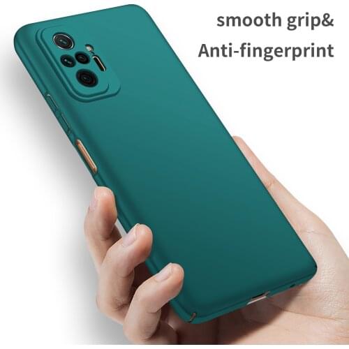 For Xiaomi Redmi Note 10 Pro Case High quality Hard PC Coque Matte Slim Protective Back cover case for xiaomi redmi note 10 10S