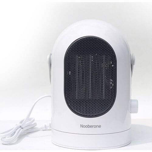 PTC Ceramic Heater with Over-Heat and Overheat Protection Portable Mini Space Heater Warm/Natural Wind for Office Home EU Plug