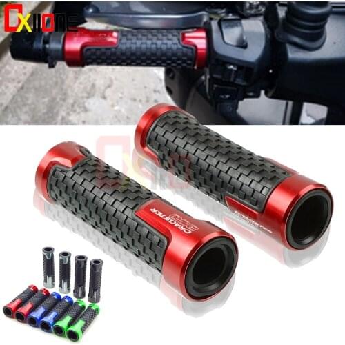 Fashion Universal Accessories Motorcycle Aluminum Rubber 7/8" 22mm CNC Handle Bar Hand Grips For MV Dragster 800/RR 2014-2017