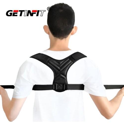 NEW Back Posture Corrector Belt Women Men Prevent Slouching Relieve Pain Posture Straps Clavicle Support Brace Drop Shipping