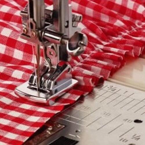 Gathering Sewing Presser Foot wil fit MOST BROTHER SINGER JANOME TOYOTA AUSTIN DOMESTIC SEWING MACHINES