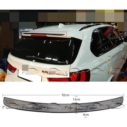 Real Carbon Fiber Top Rear Roof Spoiler Wing Boot for BMW BMW F15 X5 F85 X5M