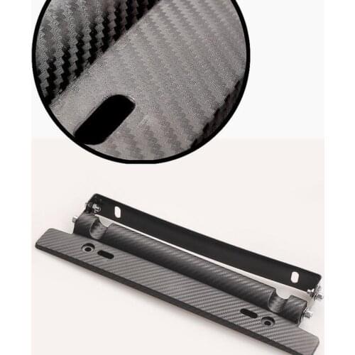 ABS Adjustable Racing Universal Car License Plate Frame accessories for AUDI S line A4 A3 A6 C5 Q7 Q5 A1 A5 80 TT A8 Q3 A7 R8 RS