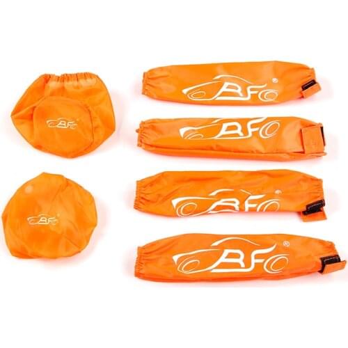 Hand puller Air filter Shock absorber dust covers set for HPI KM ROVAN BAJA 5B 5T 5SC