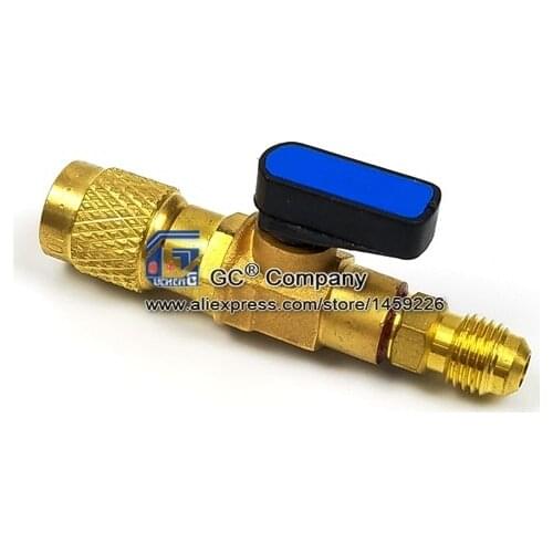 1/4" Male Ball Valve for A/C Charging and Recovery