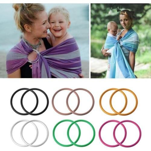 2Pcs/Set Baby Carriers Aluminium Baby Sling Rings For Baby Carriers & Slings High Quality Baby Carriers Accessories