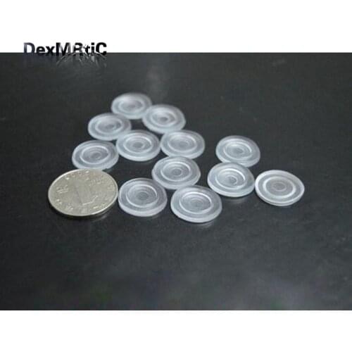 200pcs Rubber gaskets non-slip mat for tea table glass anti-crushing shim sucker