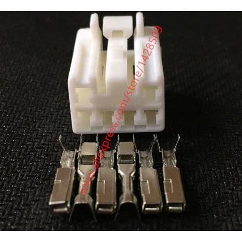 5 Sets MG651044 MG 651044 Auto Wire Connector 6 Pin 6 Way Female Male Plug