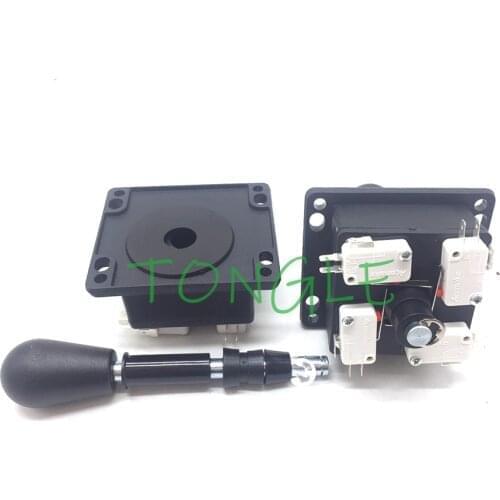 60PCS/Box American Competition Style Arcade Joystick 8 Way Joystick Arcade Jamma Mame Joystick With Microswitch Black Handler